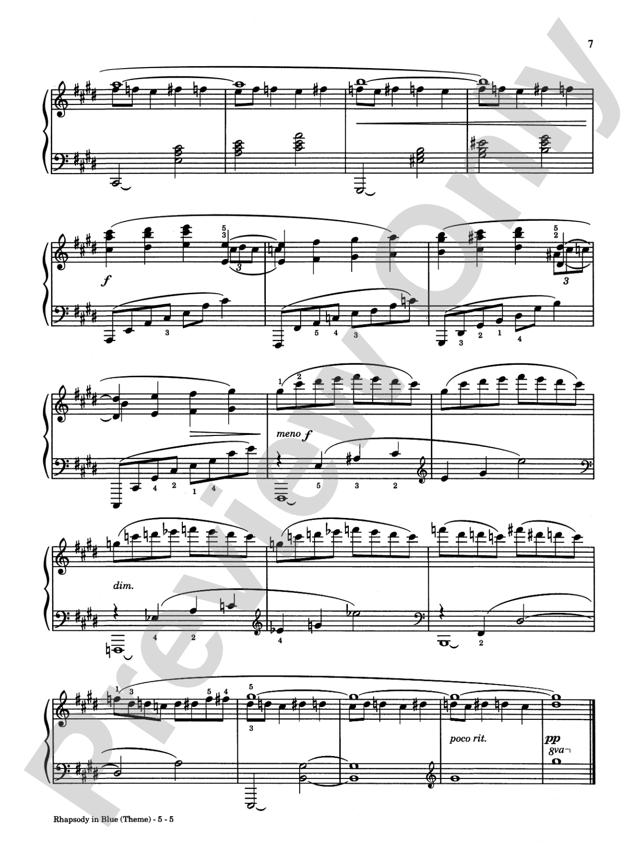 Rhapsody in Blue Plus 12 Masterpieces: Piano
