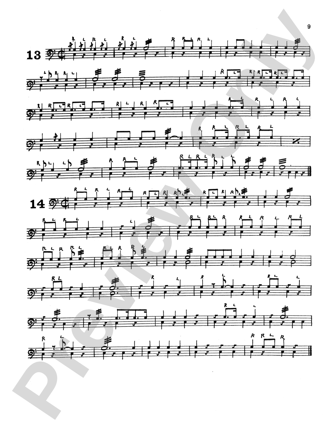 Modern Drum Studies (Revised): A Series of Carefully Conceived Exercises for the Snare Drum and Bass Drum