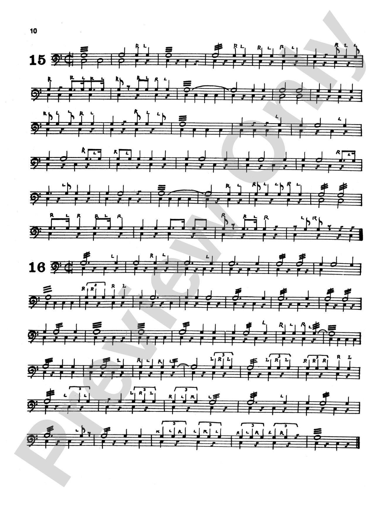 Modern Drum Studies (Revised): A Series of Carefully Conceived Exercises for the Snare Drum and Bass Drum