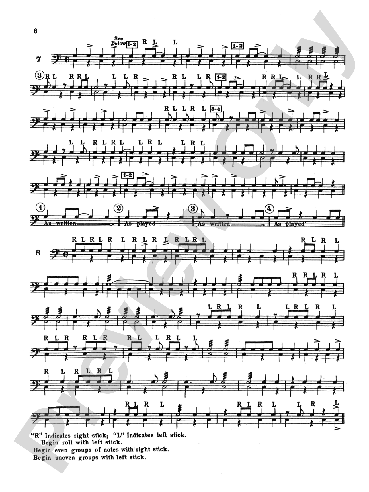 Modern Drum Studies (Revised): A Series of Carefully Conceived Exercises for the Snare Drum and Bass Drum