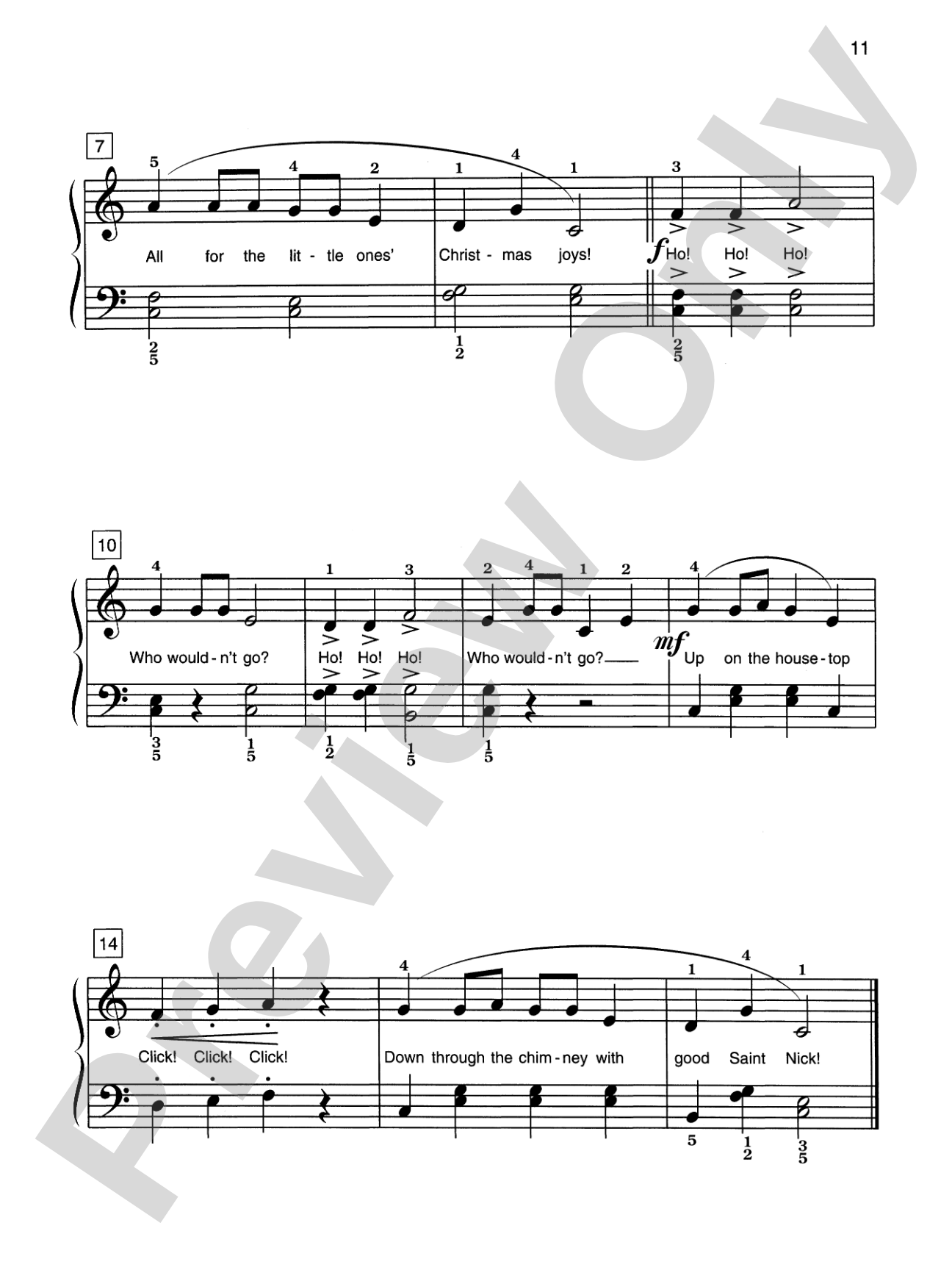 Alfred's Basic Piano Library: Merry Christmas! Ensemble, Book 2: Piano