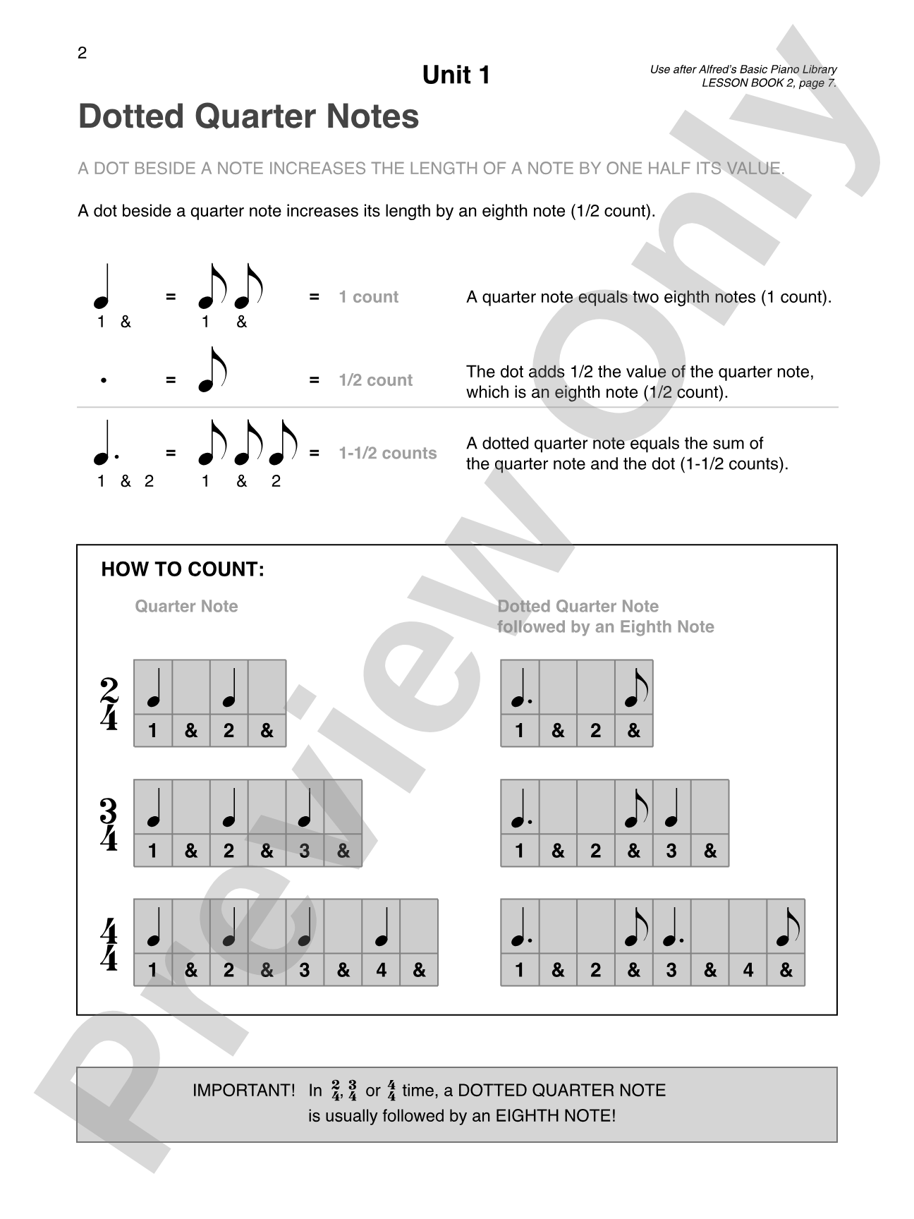 Alfred's Basic Piano Library: Musical Concepts Book 2: Theory Worksheets and Solos: Piano