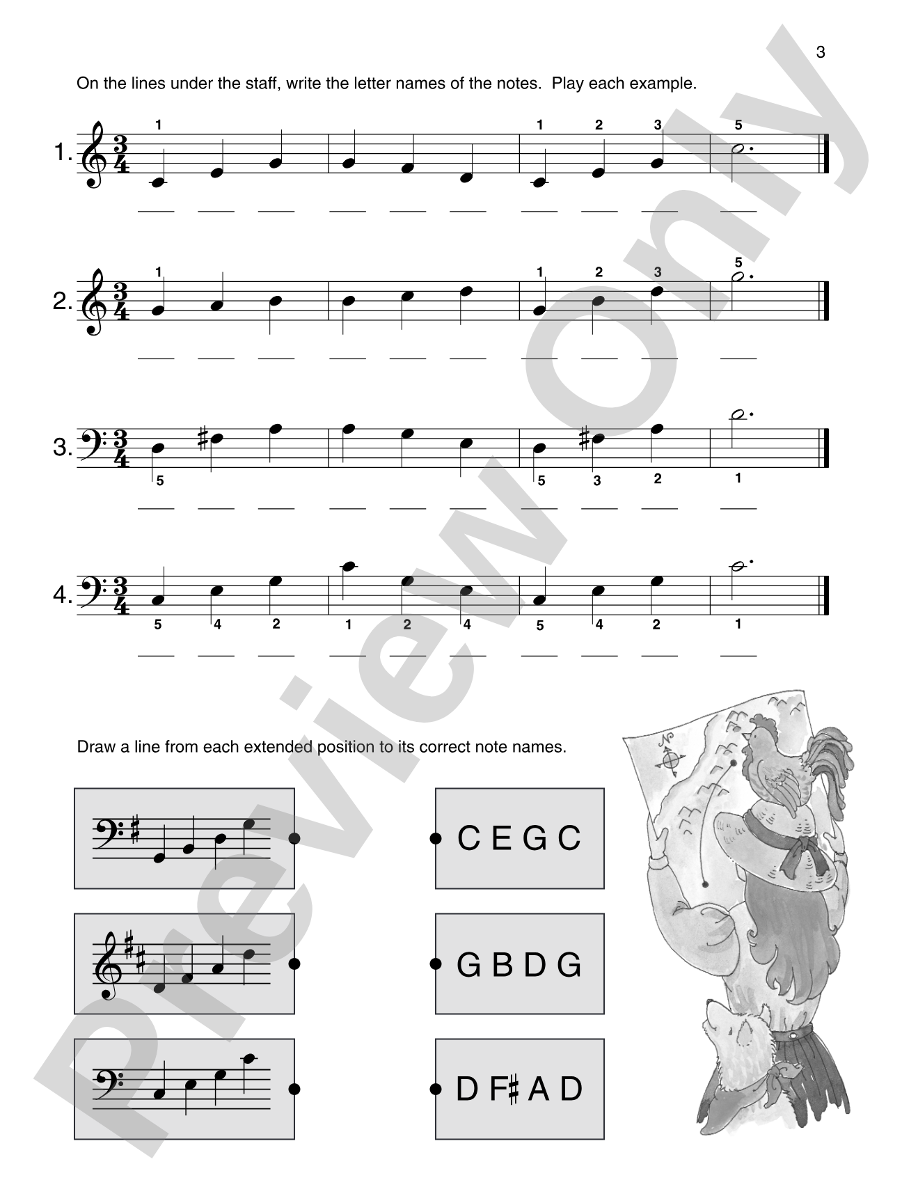 Alfred's Basic Piano Library: Musical Concepts Book 3: Theory Worksheets and Solos: Piano