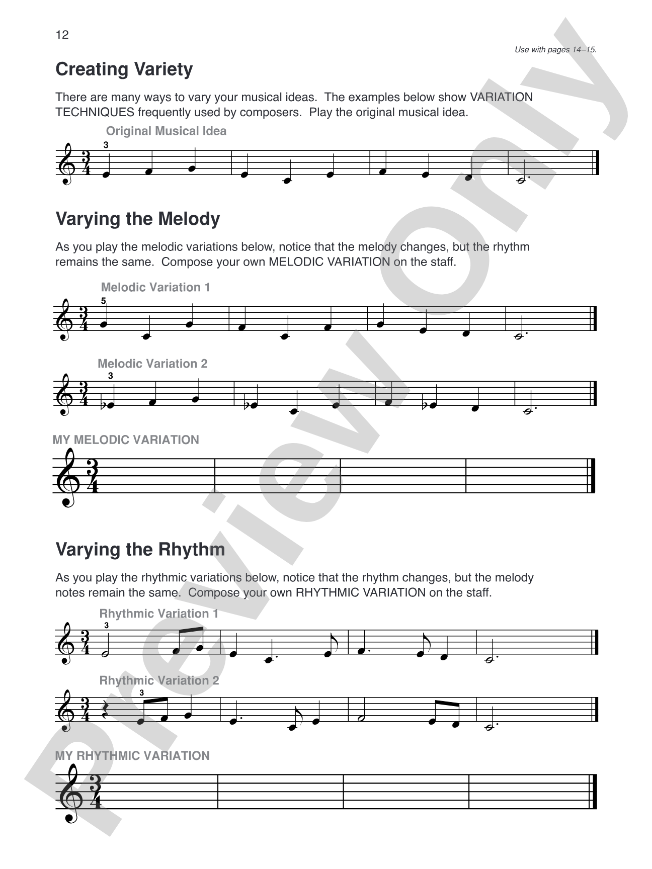 Alfred's Basic Piano Library: Composition Book Complete 2 & 3: For the Later Beginner: Piano