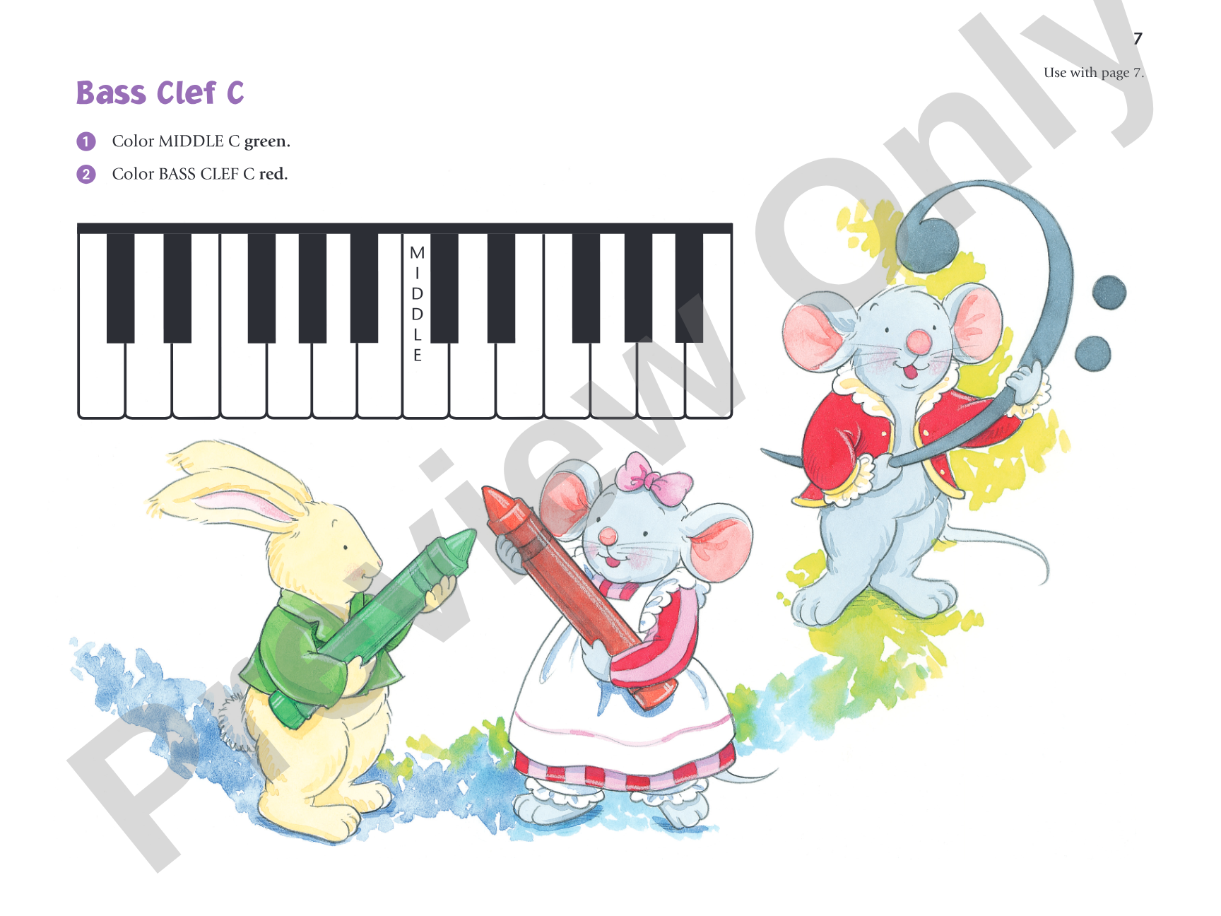 Music for Little Mozarts: Music Workbook 3: Coloring and Ear Training Activities to Bring Out the Music in Every Young Child: Piano