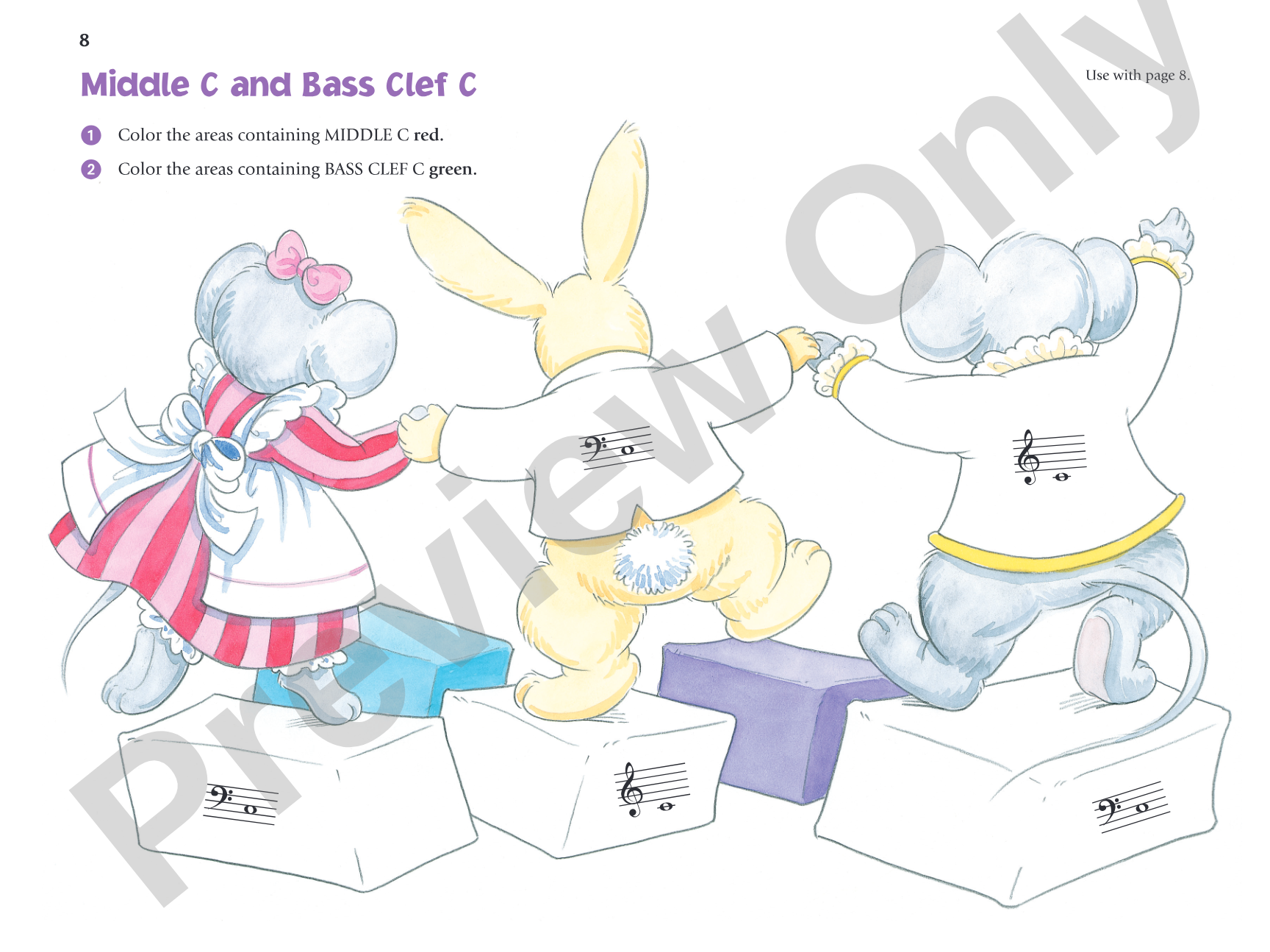 Music for Little Mozarts: Music Workbook 3: Coloring and Ear Training Activities to Bring Out the Music in Every Young Child: Piano