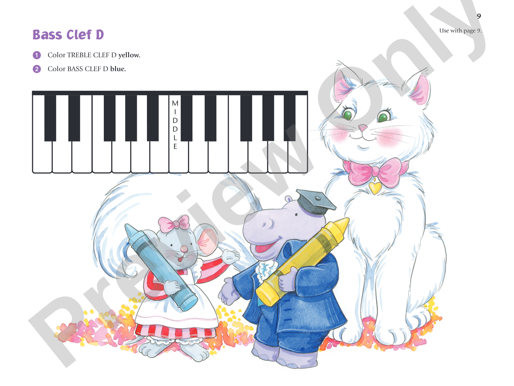 Music for Little Mozarts: Music Workbook 3: Coloring and Ear Training Activities to Bring Out the Music in Every Young Child: Piano
