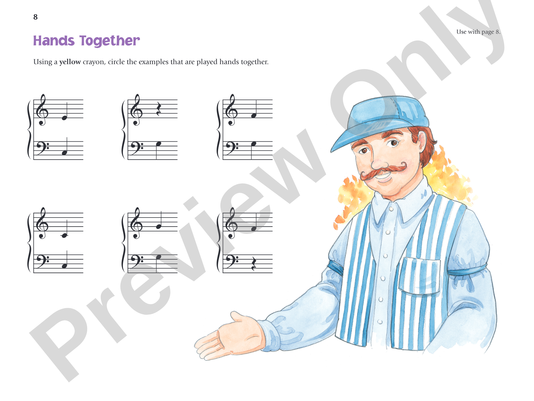 Music for Little Mozarts: Music Workbook 4: Coloring and Ear Training Activities to Bring Out the Music in Every Young Child: Piano