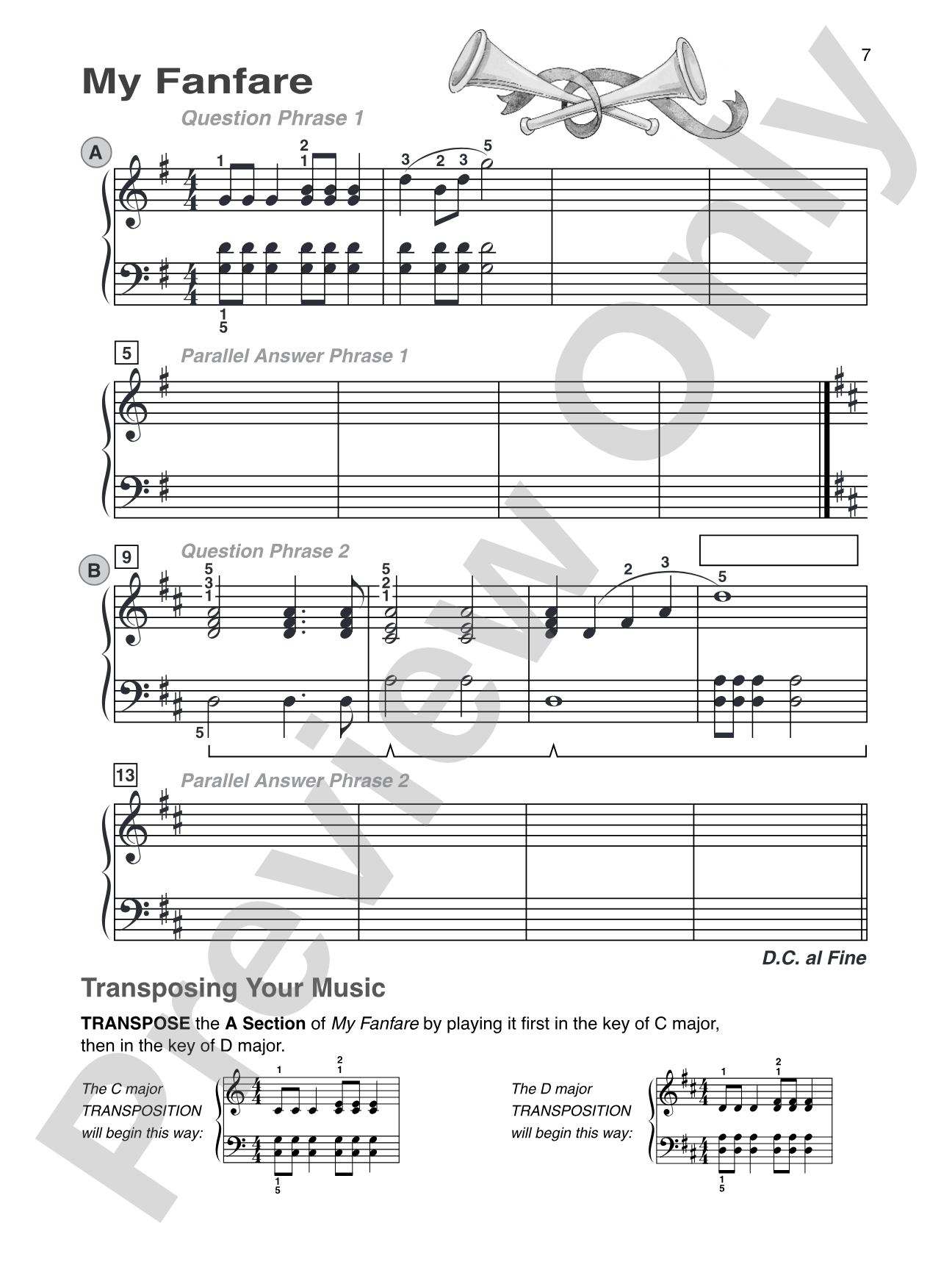 Alfred's Basic Piano Library: Composition Book 3: Piano