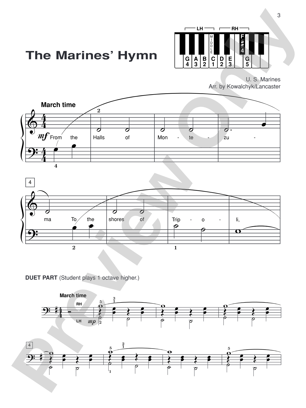 Alfred's Basic Piano Library: Patriotic Solo Book 1A: Piano
