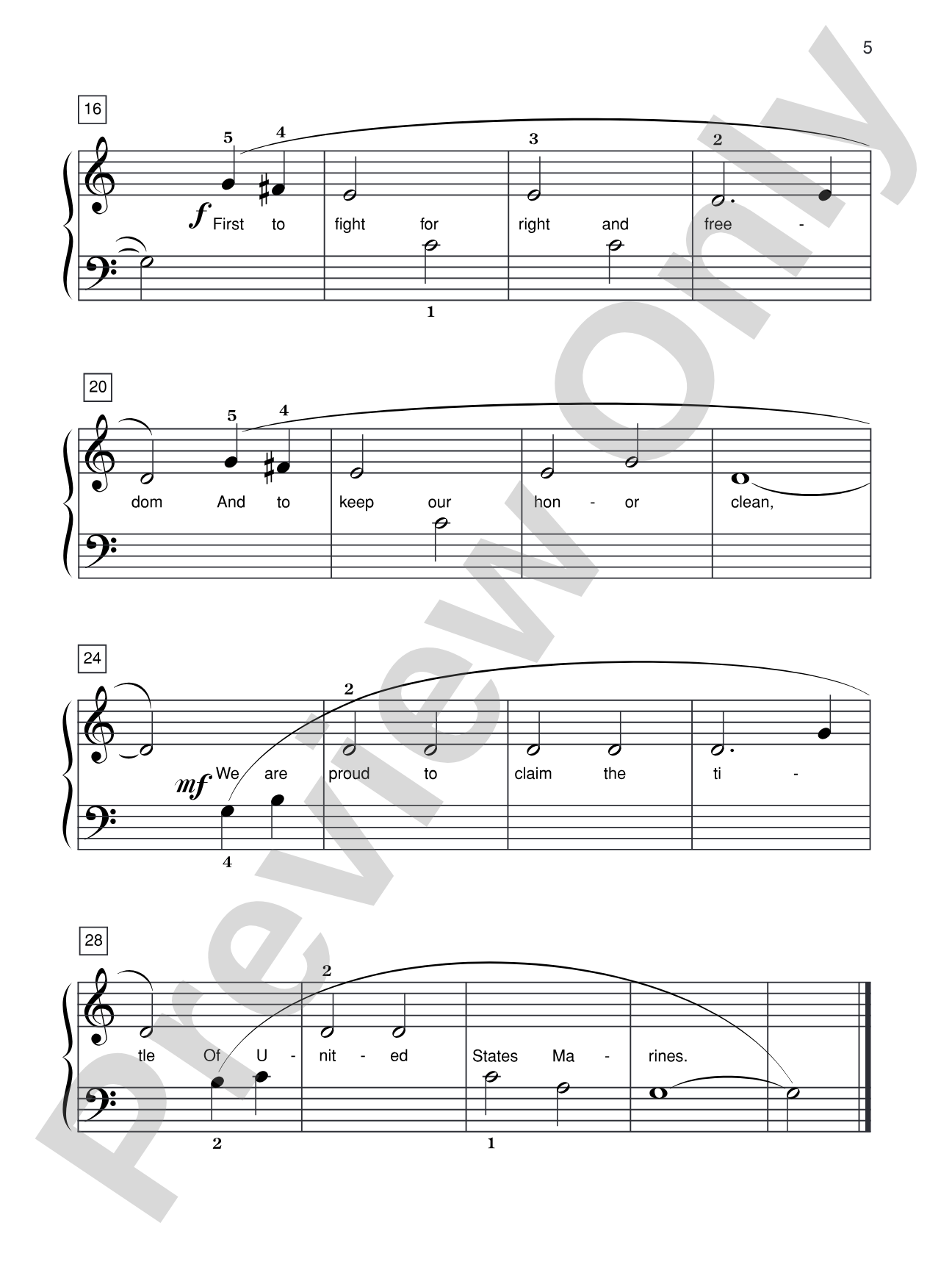 Alfred's Basic Piano Library: Patriotic Solo Book 1A: Piano