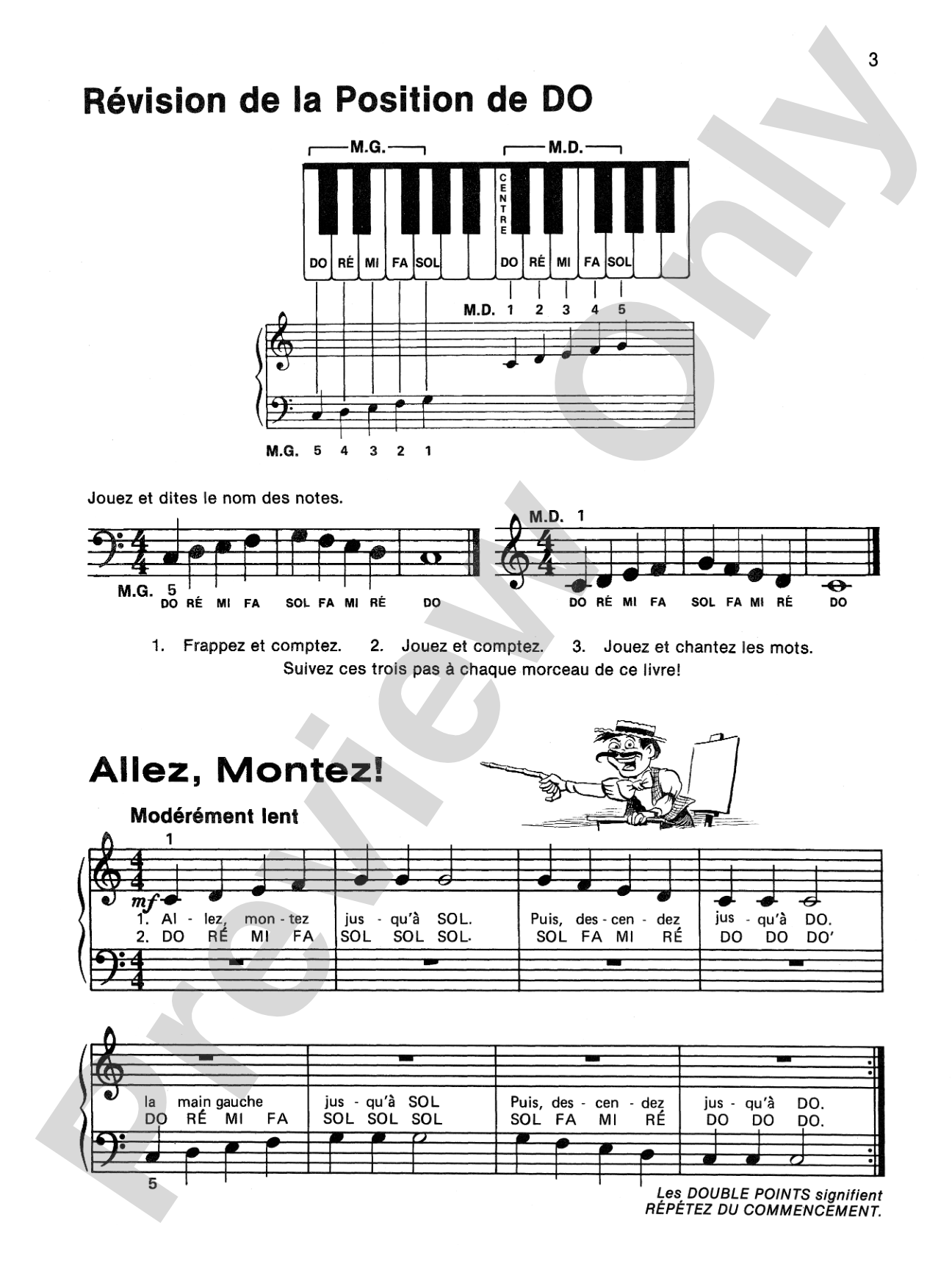 Alfred's Basic Piano Library: French Edition Lesson Book 1B: Piano