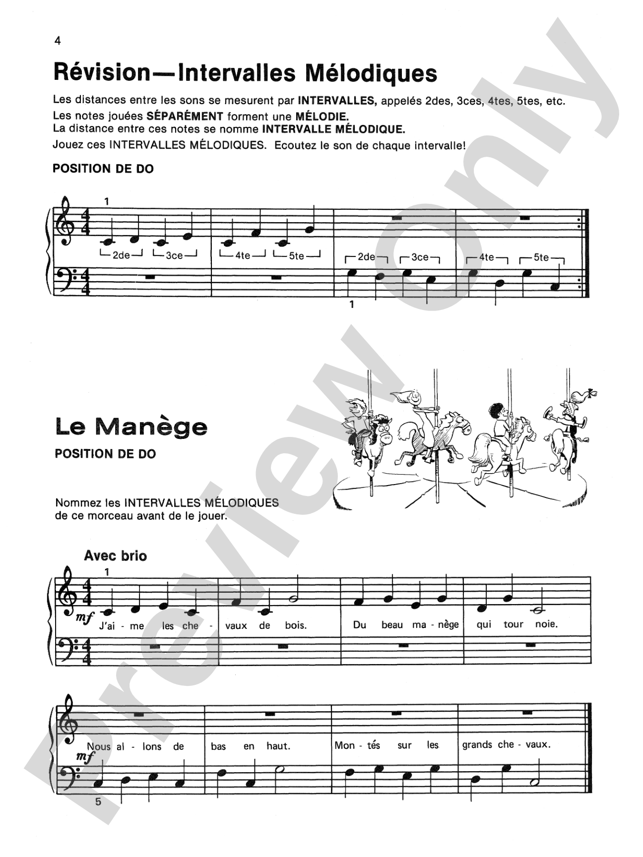 Alfred's Basic Piano Library: French Edition Lesson Book 1B: Piano
