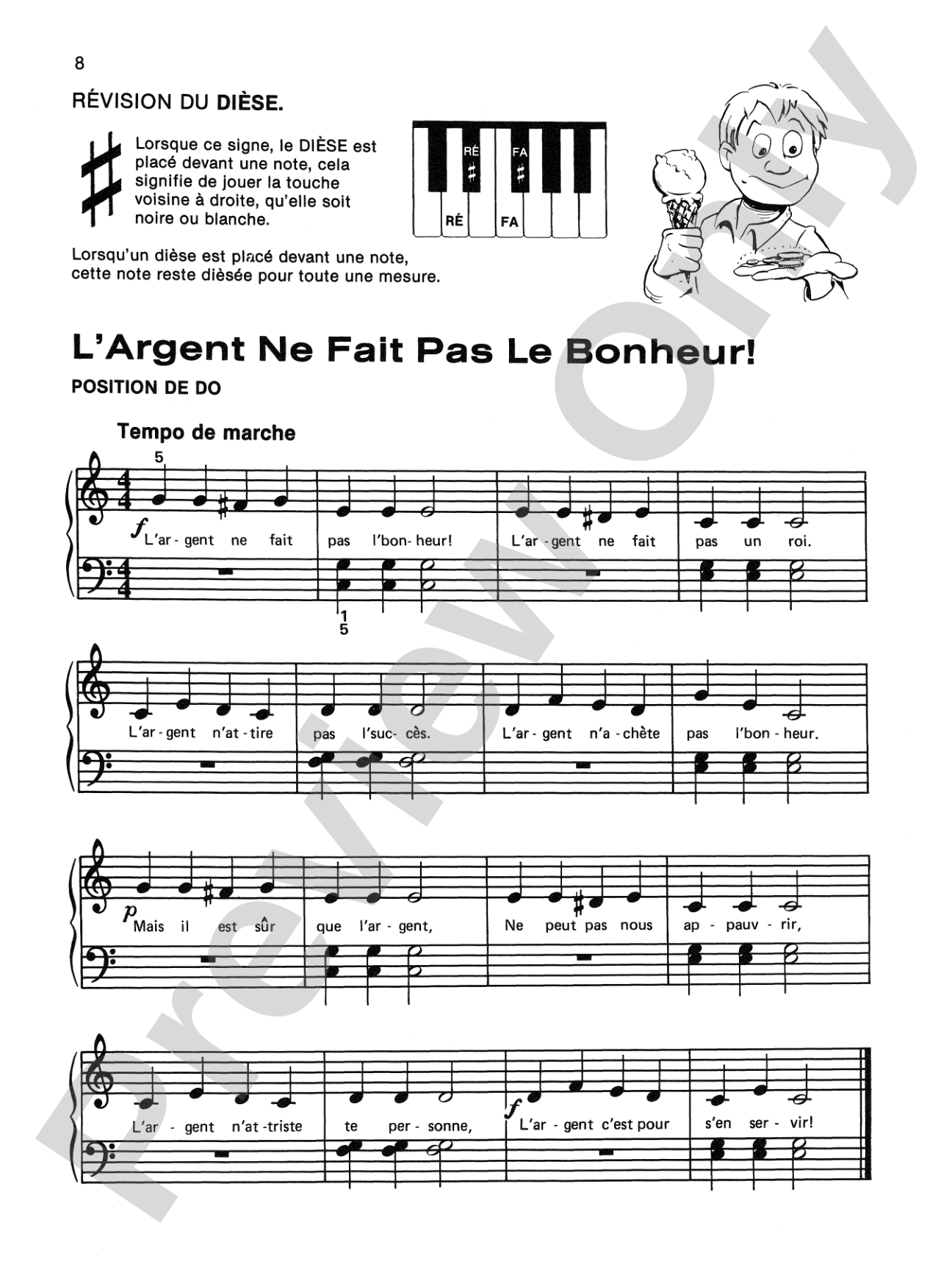 Alfred's Basic Piano Library: French Edition Lesson Book 1B: Piano