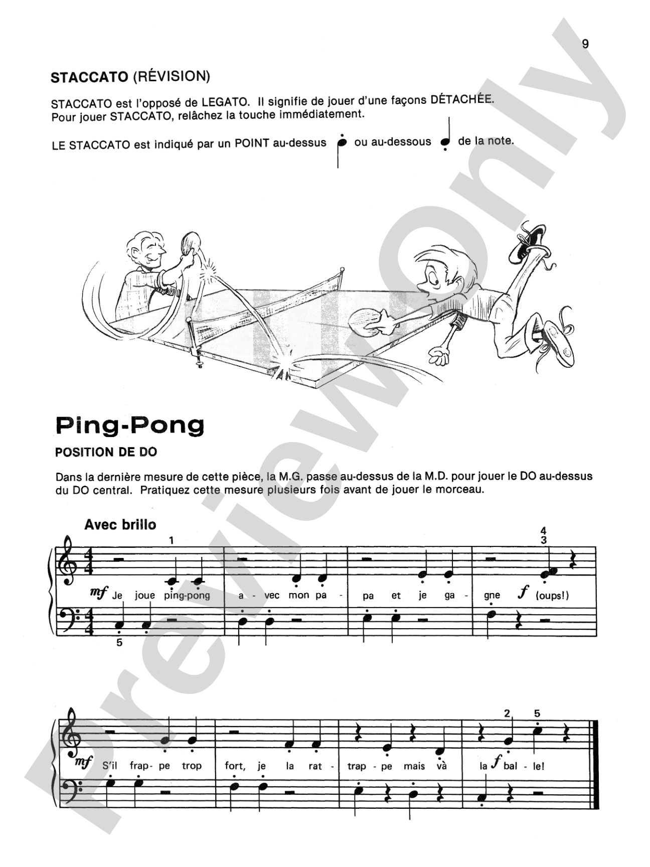 Alfred's Basic Piano Library: French Edition Lesson Book 1B: Piano