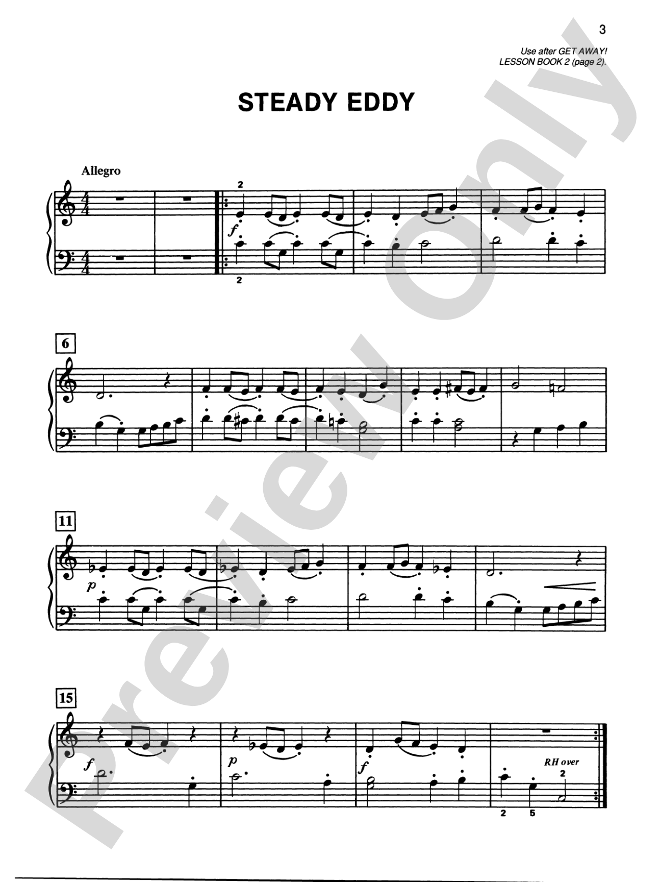 Alfred's Basic Piano Library: Duet Book 2: Piano
