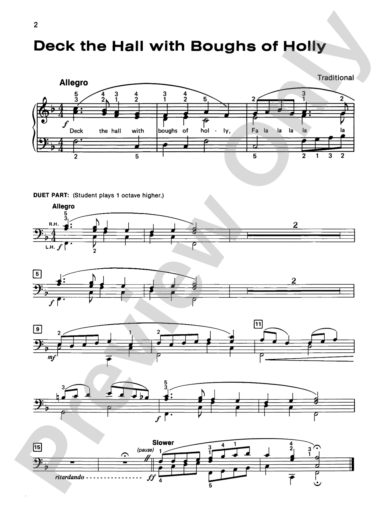 Alfred's Basic Piano Library: Merry Christmas! Book 4: Piano