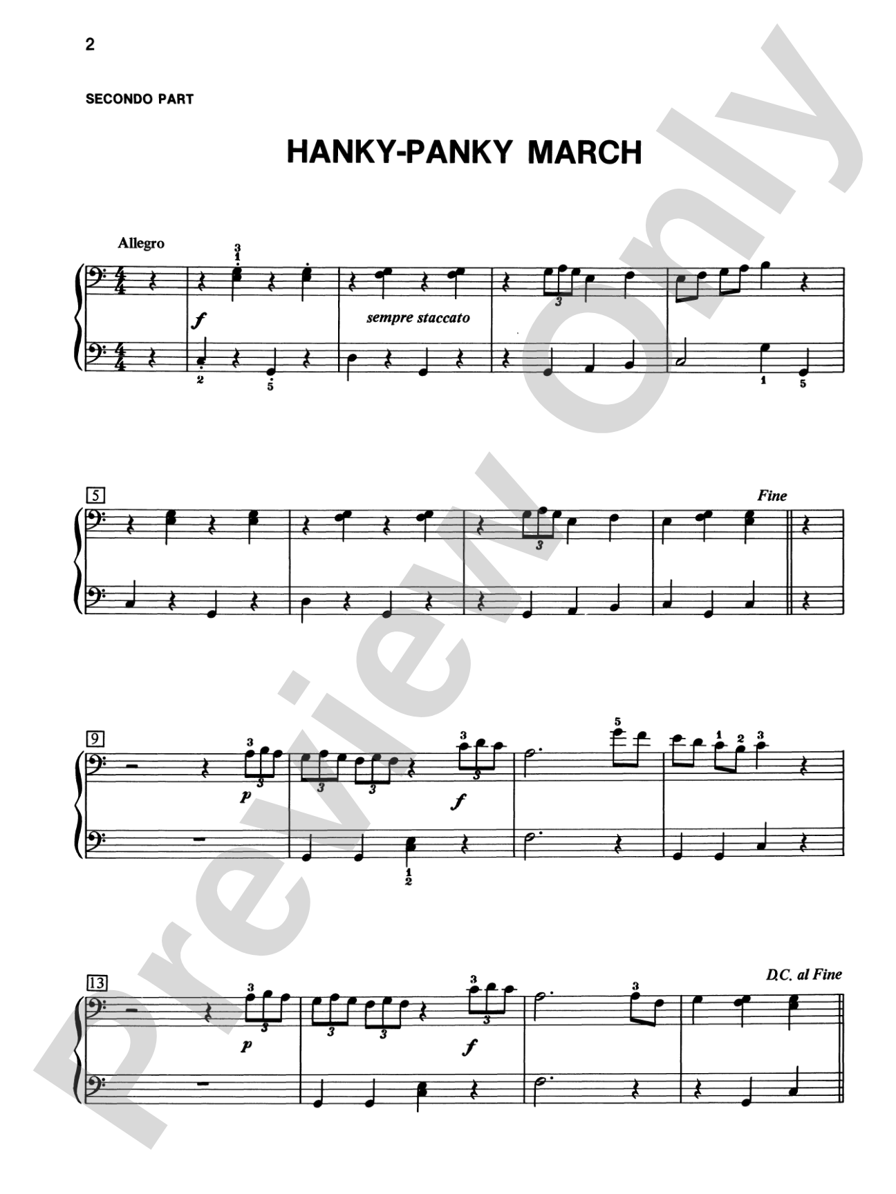 Alfred's Basic Piano Library: Duet Book 4: Piano