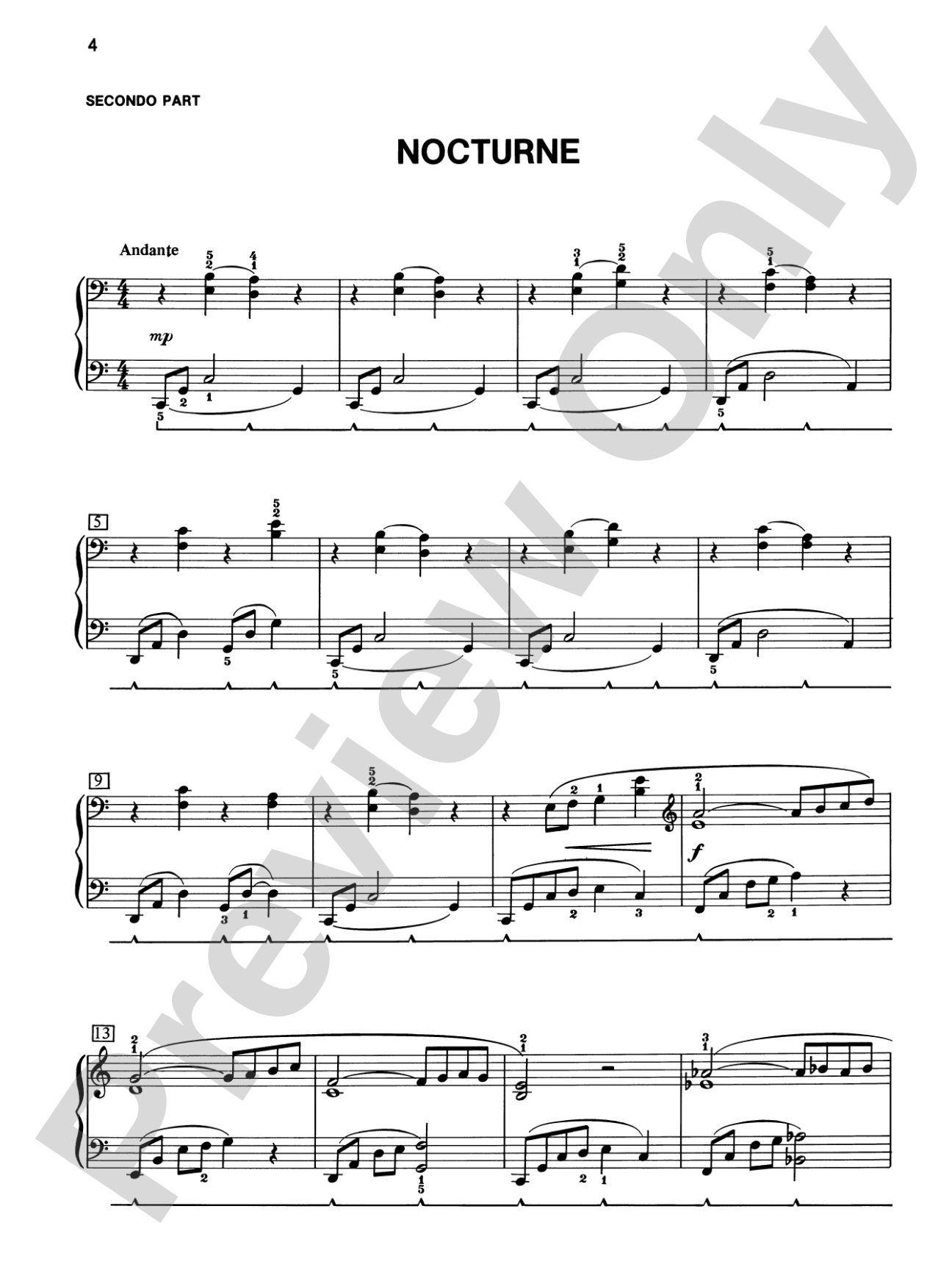 Alfred's Basic Piano Library: Duet Book 4: Piano