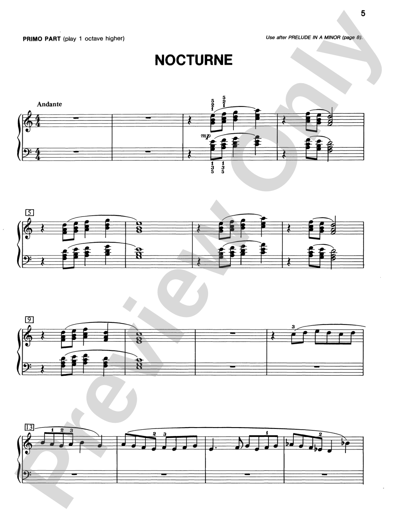 Alfred's Basic Piano Library: Duet Book 4: Piano