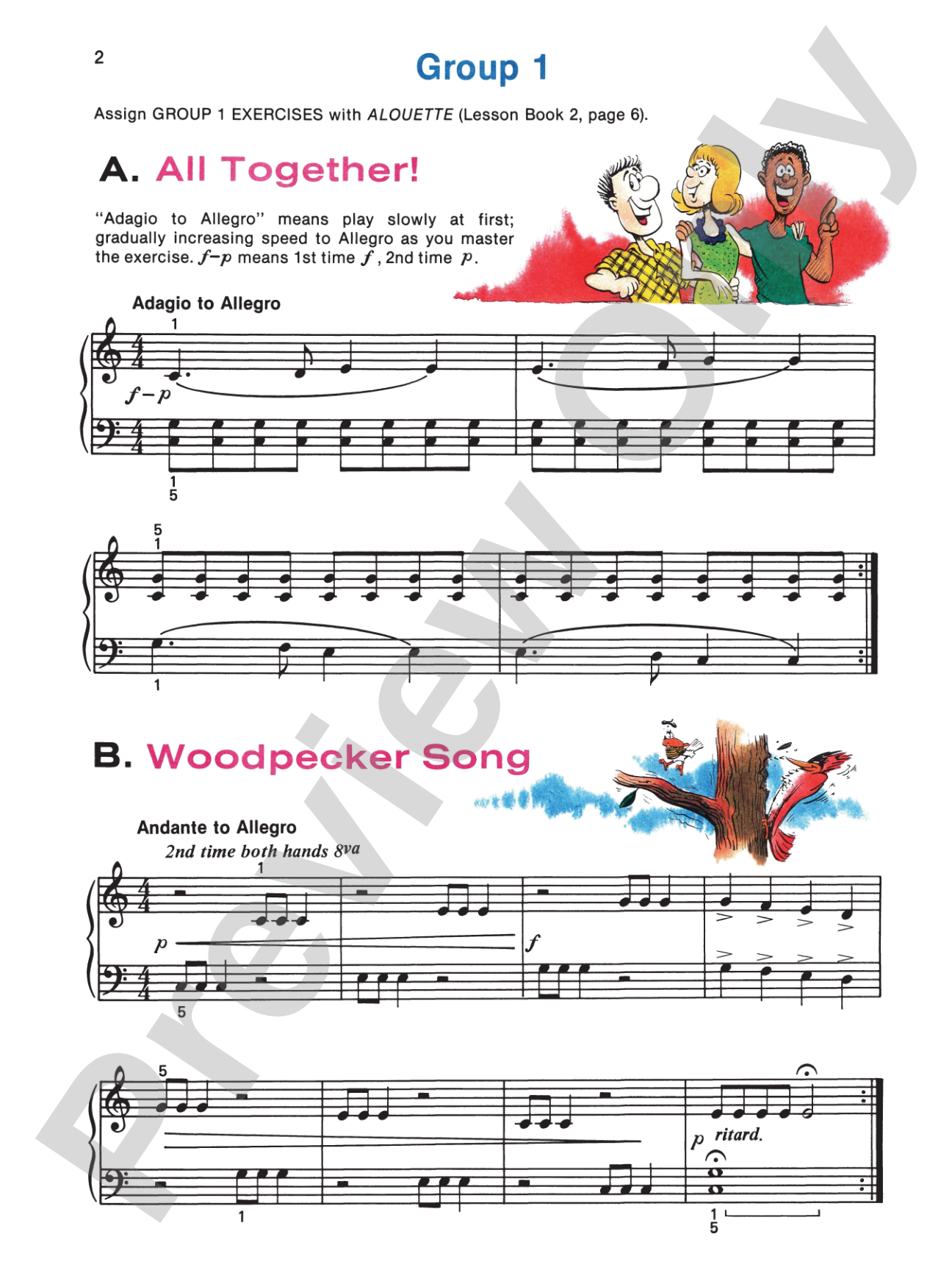 Alfred's Basic Piano Library: Technic Book 2: Piano