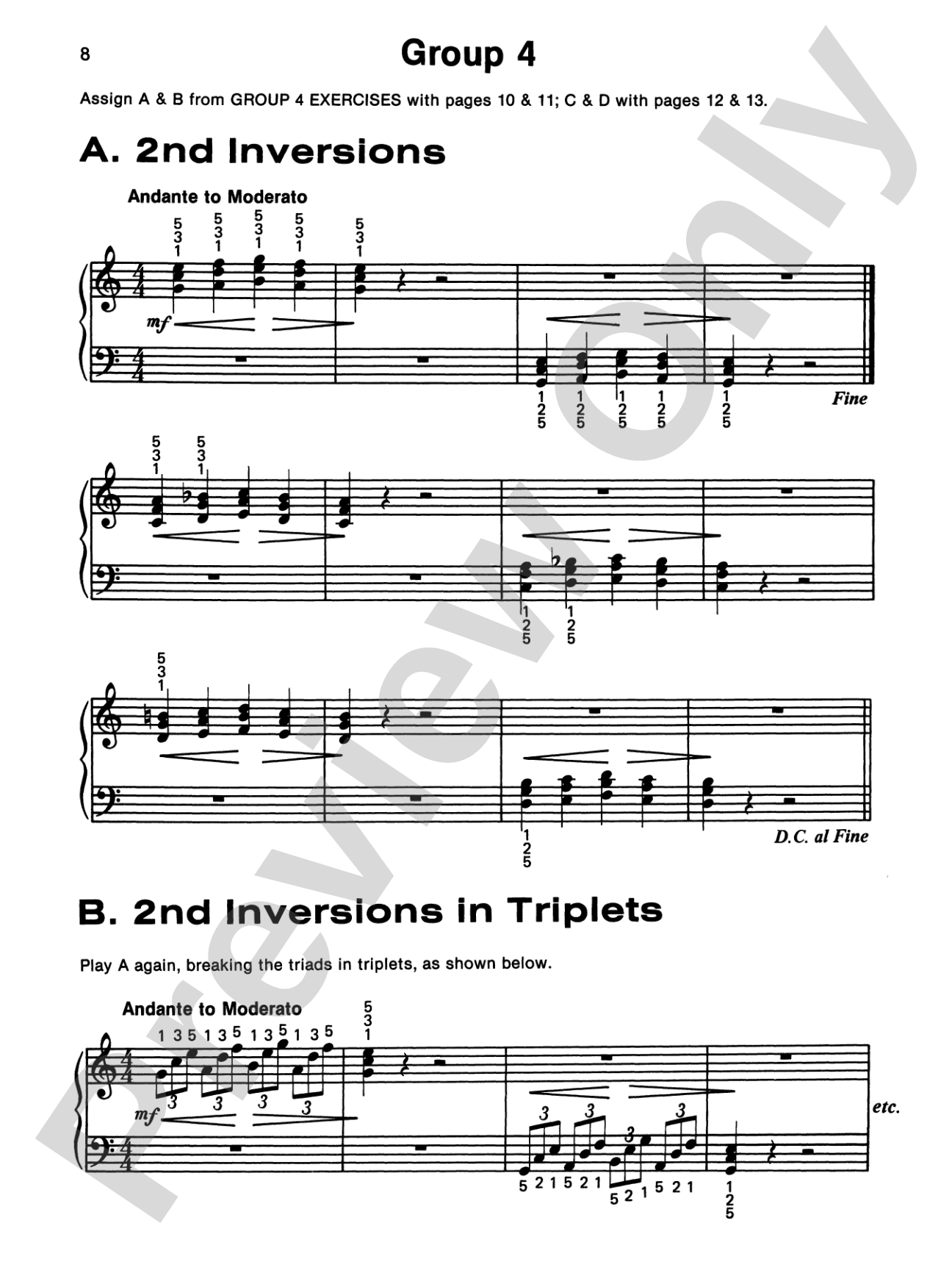 Alfred's Basic Piano Library: Technic Book 4: Piano