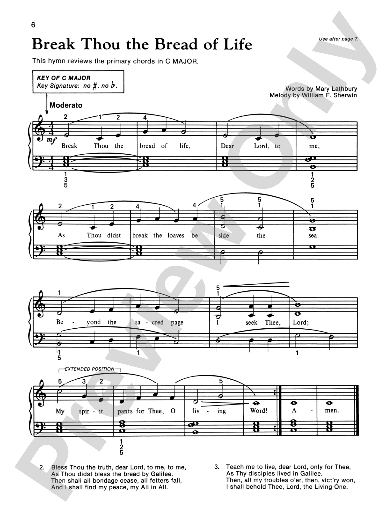 Alfred's Basic Piano Library: Hymn Book 3: Piano