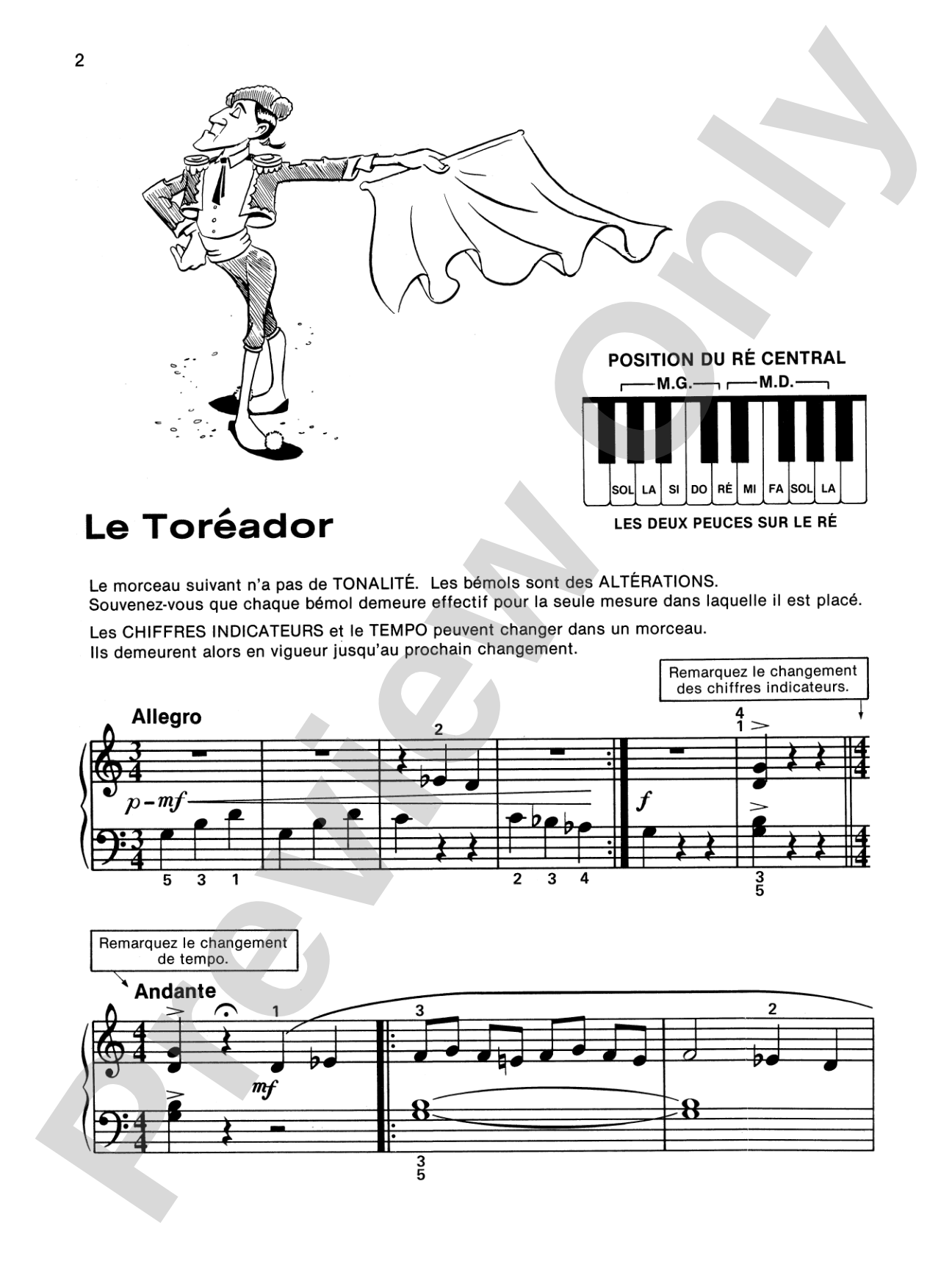 Alfred's Basic Piano Library: French Edition Lesson Book 2: Piano