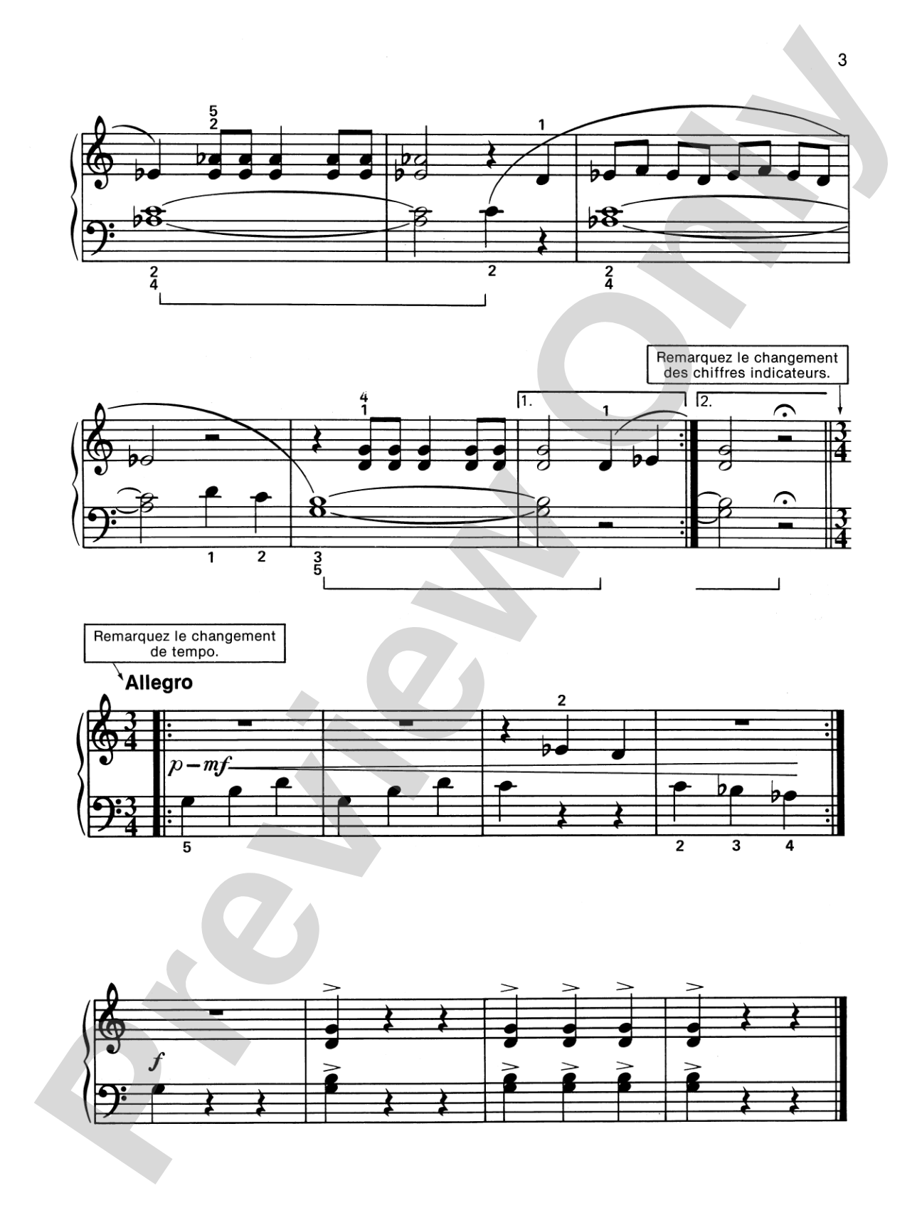 Alfred's Basic Piano Library: French Edition Lesson Book 2: Piano