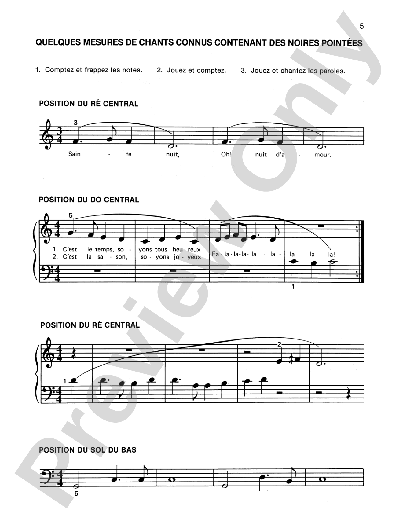 Alfred's Basic Piano Library: French Edition Lesson Book 2: Piano
