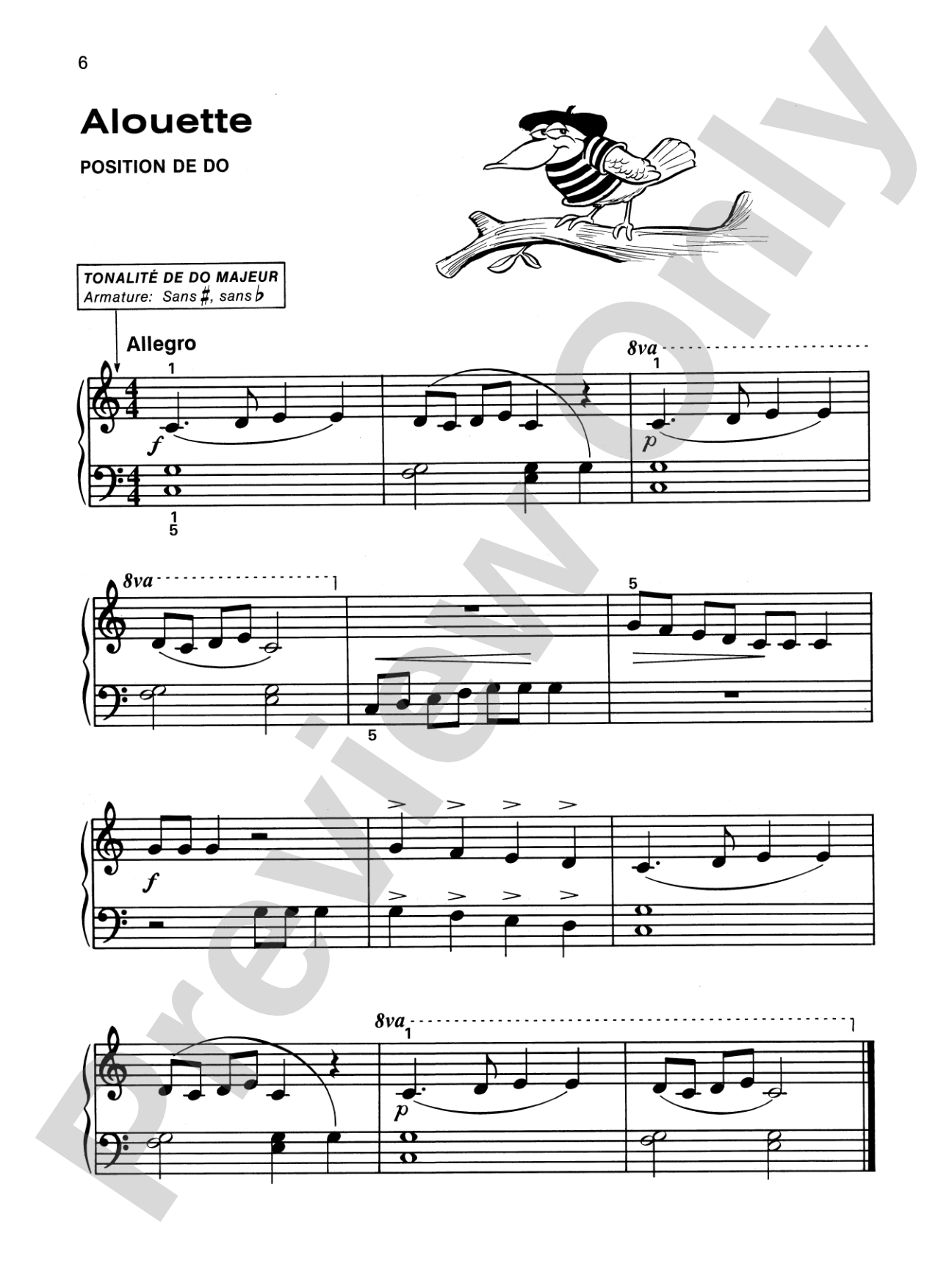 Alfred's Basic Piano Library: French Edition Lesson Book 2: Piano