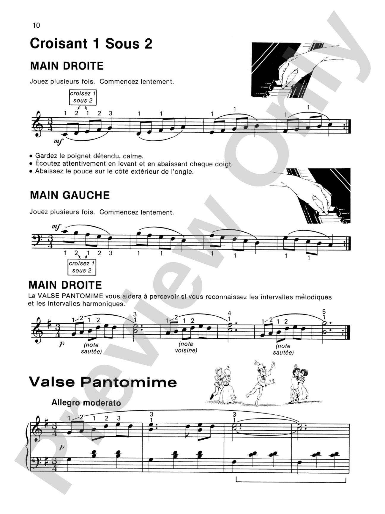 Alfred's Basic Piano Library: French Edition Lesson Book 3: Piano