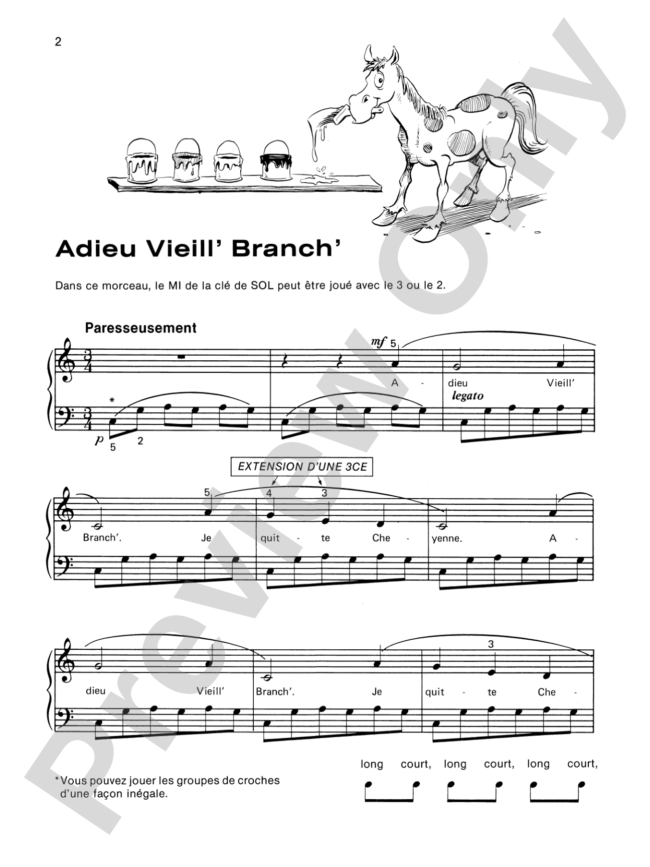 Alfred's Basic Piano Library: French Edition Lesson Book 3: Piano