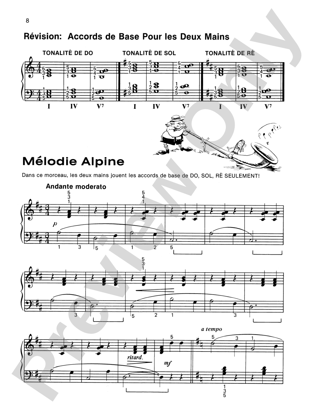 Alfred's Basic Piano Library: French Edition Lesson Book 3: Piano