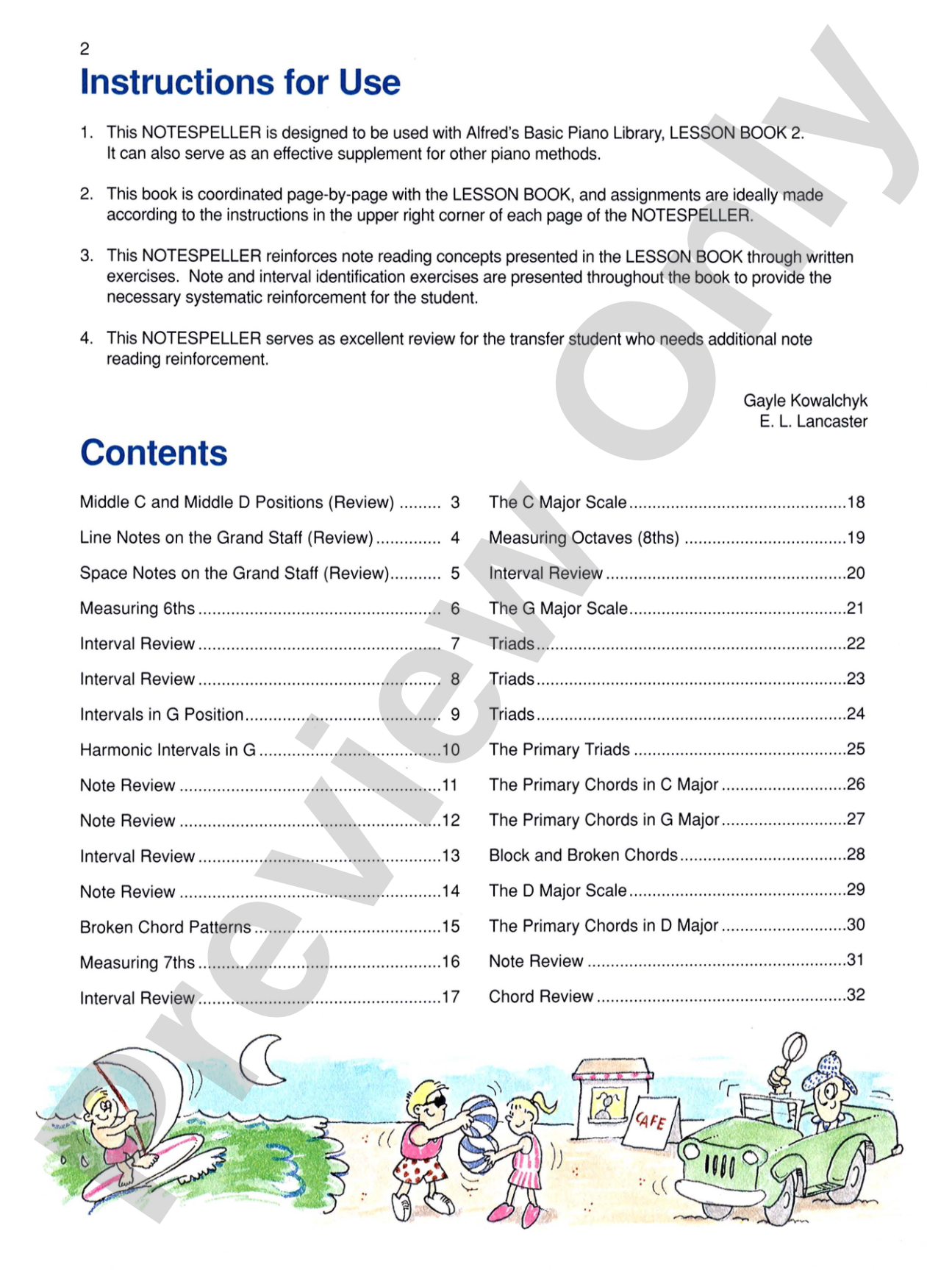Alfred's Basic Piano Library: Notespeller Book 2: Piano
