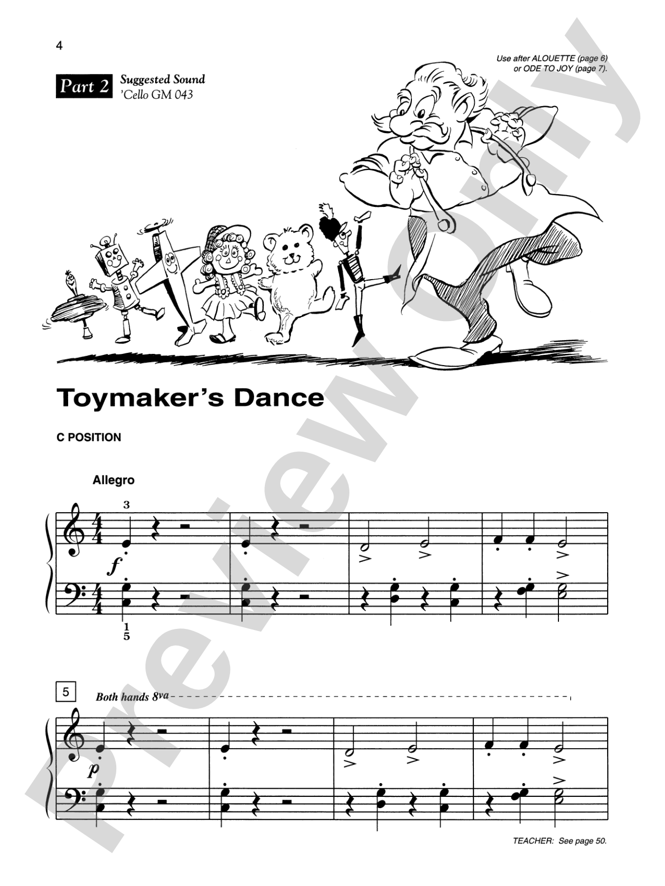 Alfred's Basic Piano Library: Ensemble Book 2: Piano
