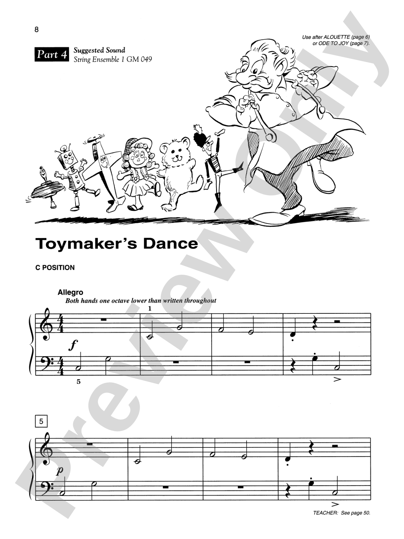 Alfred's Basic Piano Library: Ensemble Book 2: Piano
