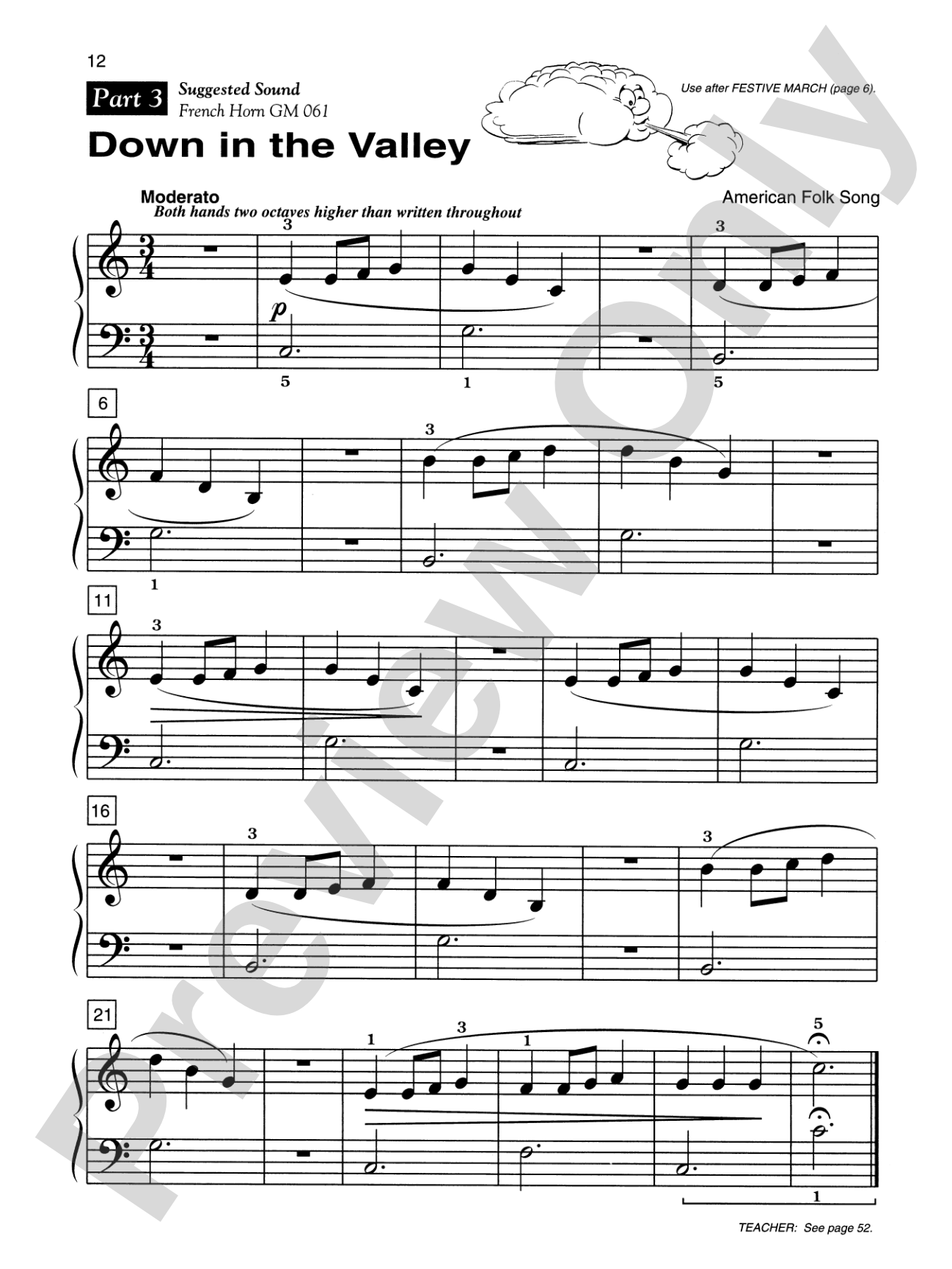 Alfred's Basic Piano Library: Ensemble Book 3: Piano