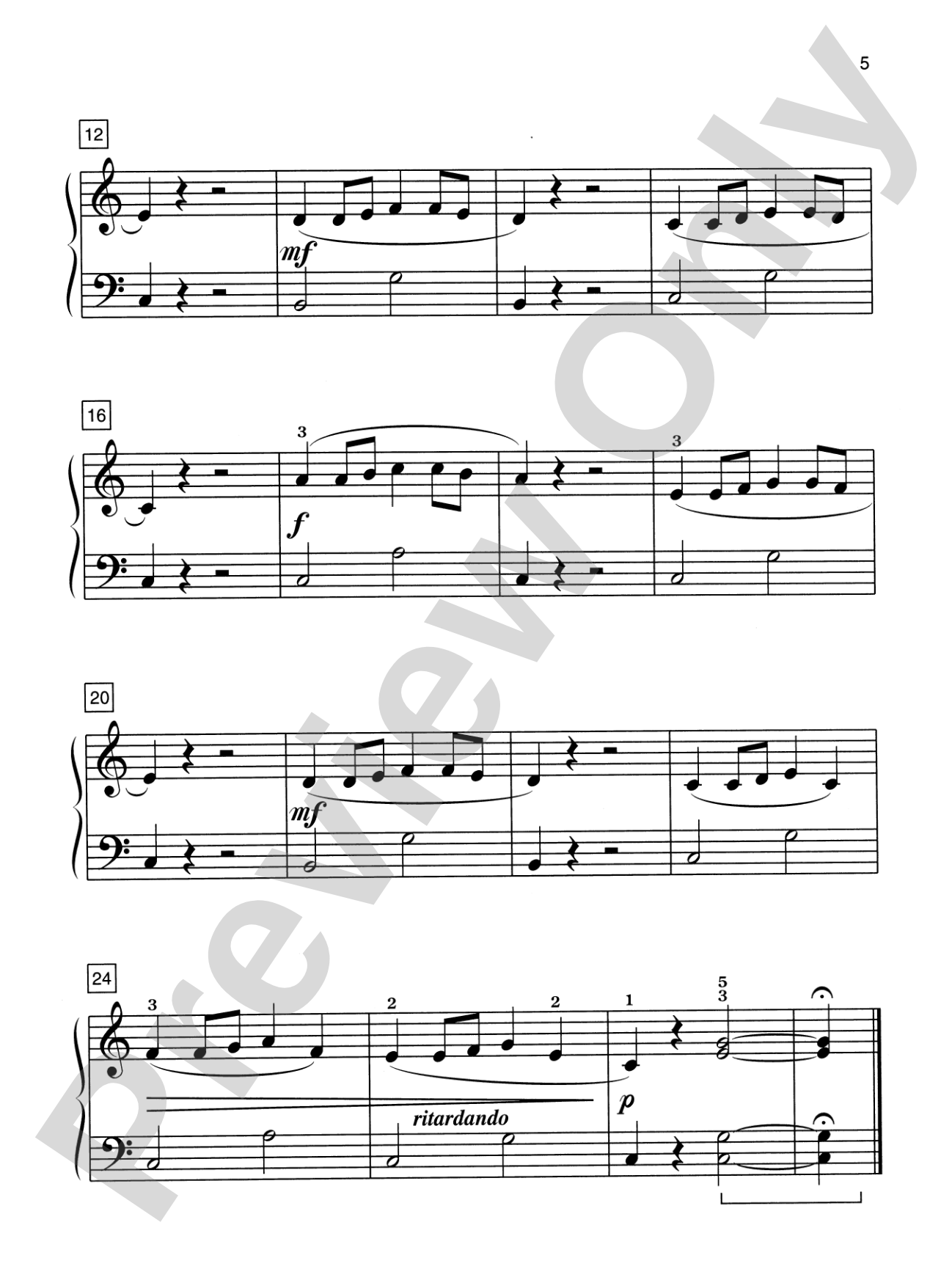 Alfred's Basic Piano Library: Ensemble Book 3: Piano