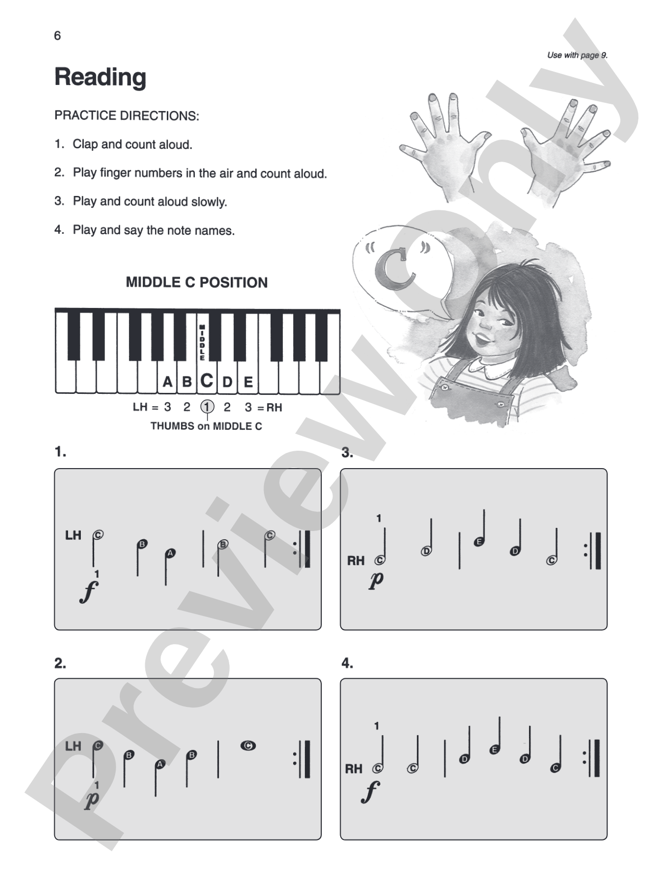 Alfred's Basic Piano Library: Sight Reading Book Complete Level 1 (1A/1B): For the Later Beginner: Piano