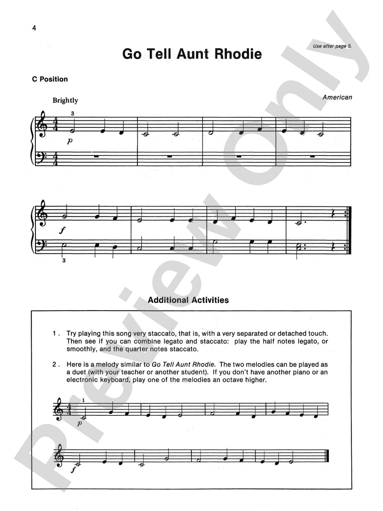 Alfred's Basic Piano Library: Folk Song Book 1B: Piano