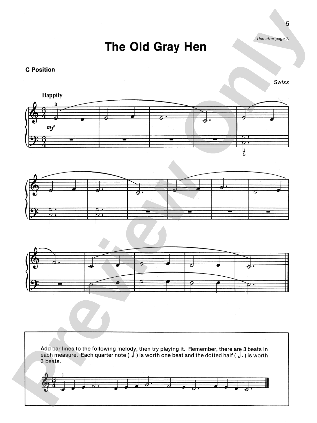 Alfred's Basic Piano Library: Folk Song Book 1B: Piano