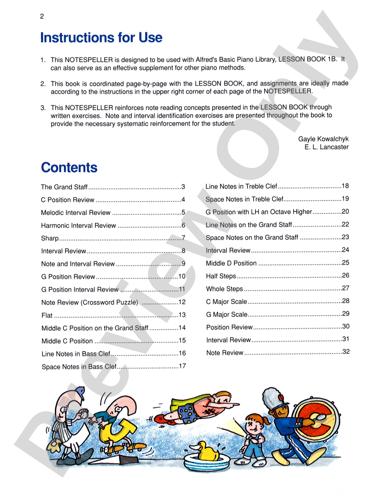 Alfred's Basic Piano Library: Notespeller Book 1B: Piano