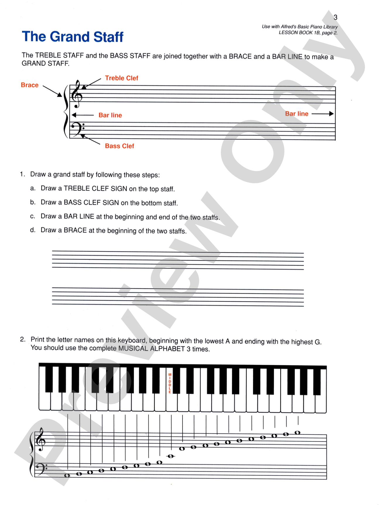Alfred's Basic Piano Library: Notespeller Book 1B: Piano