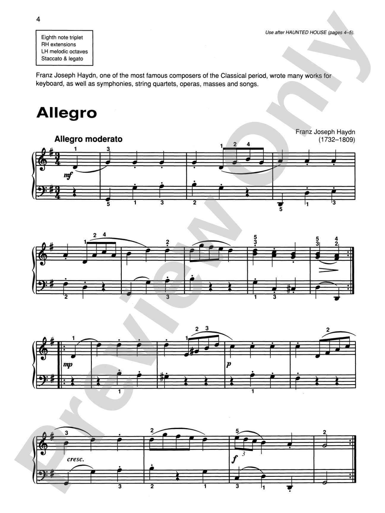 Alfred's Basic Piano Library: Repertoire Book 4: Piano