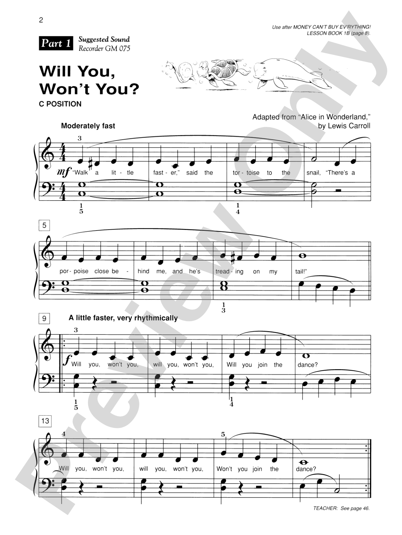 Alfred's Basic Piano Library: Ensemble Book 1B: Piano