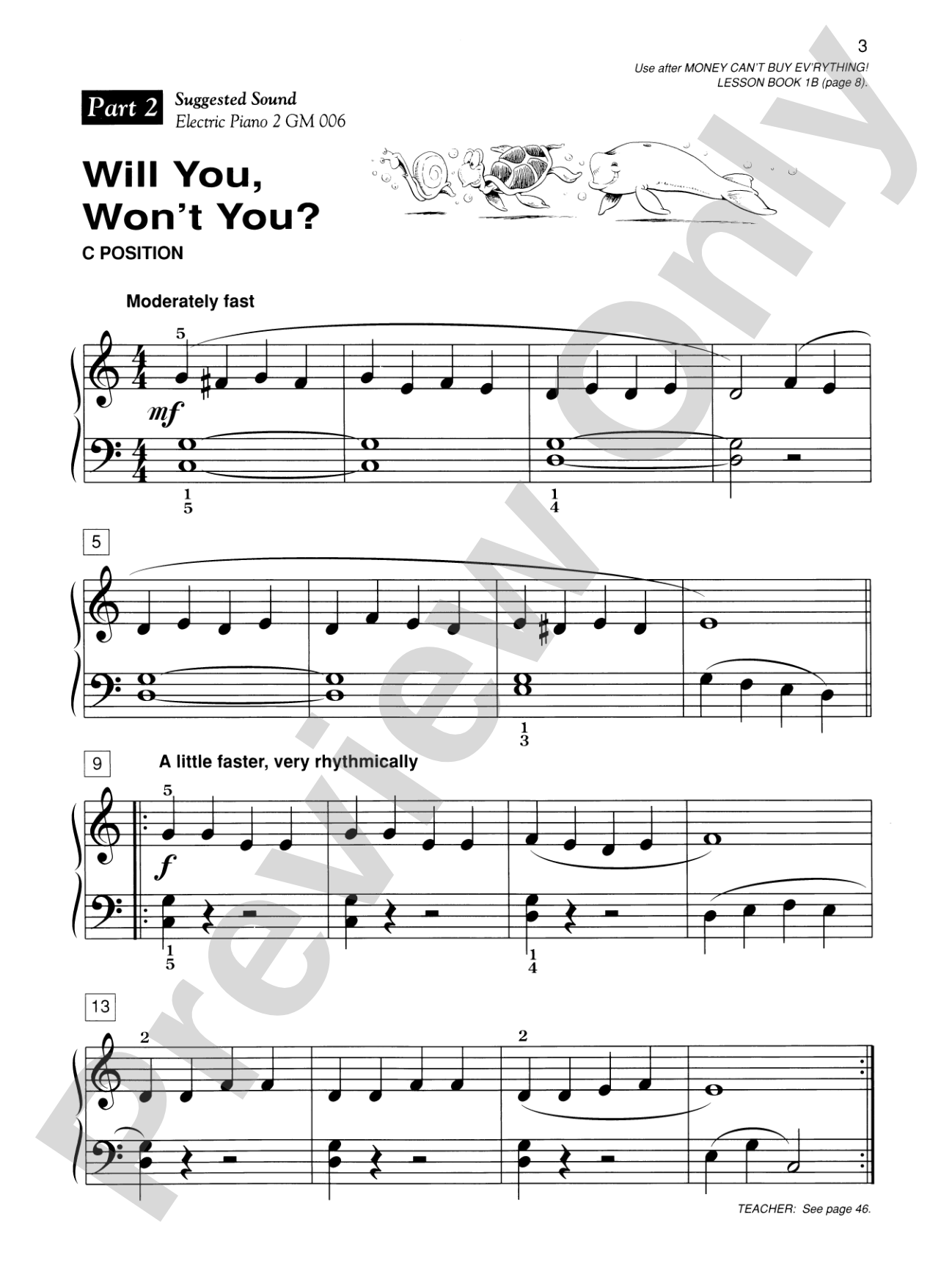 Alfred's Basic Piano Library: Ensemble Book 1B: Piano