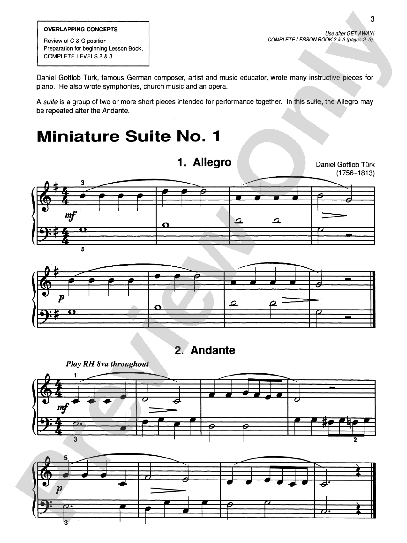 Alfred's Basic Piano Library: Repertoire Book Complete 2 & 3: For the Later Beginner: Piano