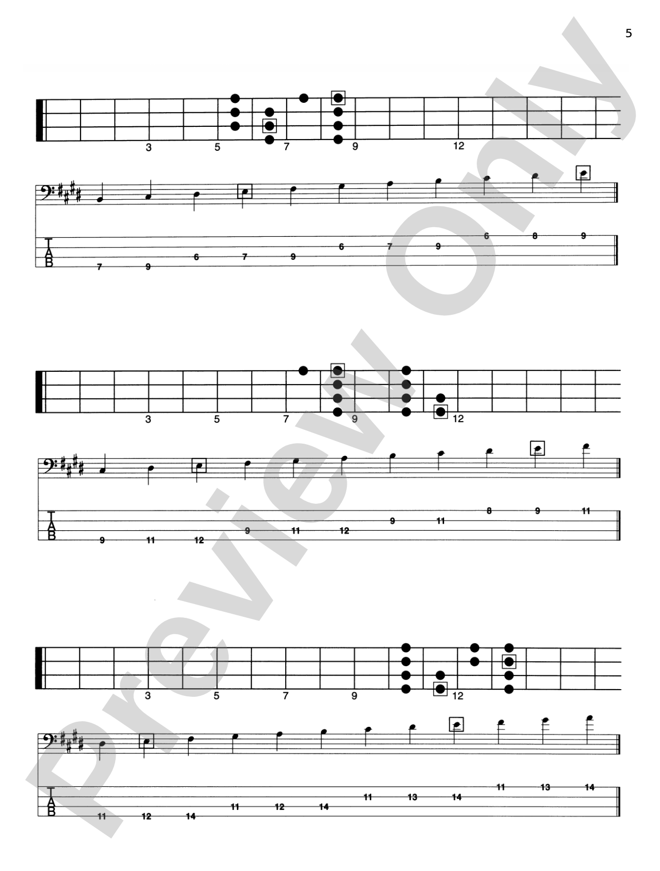 Alfred's Basic Bass Scales & Modes: The Easiest Way to Get the Essentials Under Your Fingers