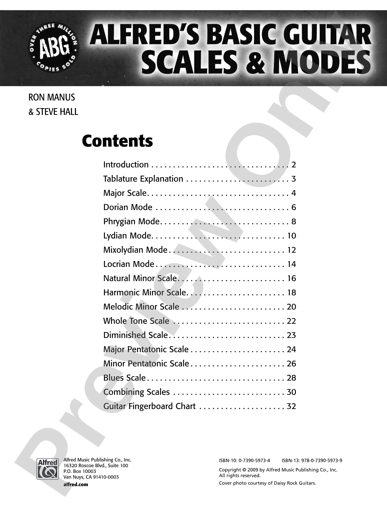 Alfred's Basic Guitar Scales & Modes: The Easiest Way to Get the Essentials Under Your Fingers